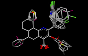 Alignment of antibacterial compounds